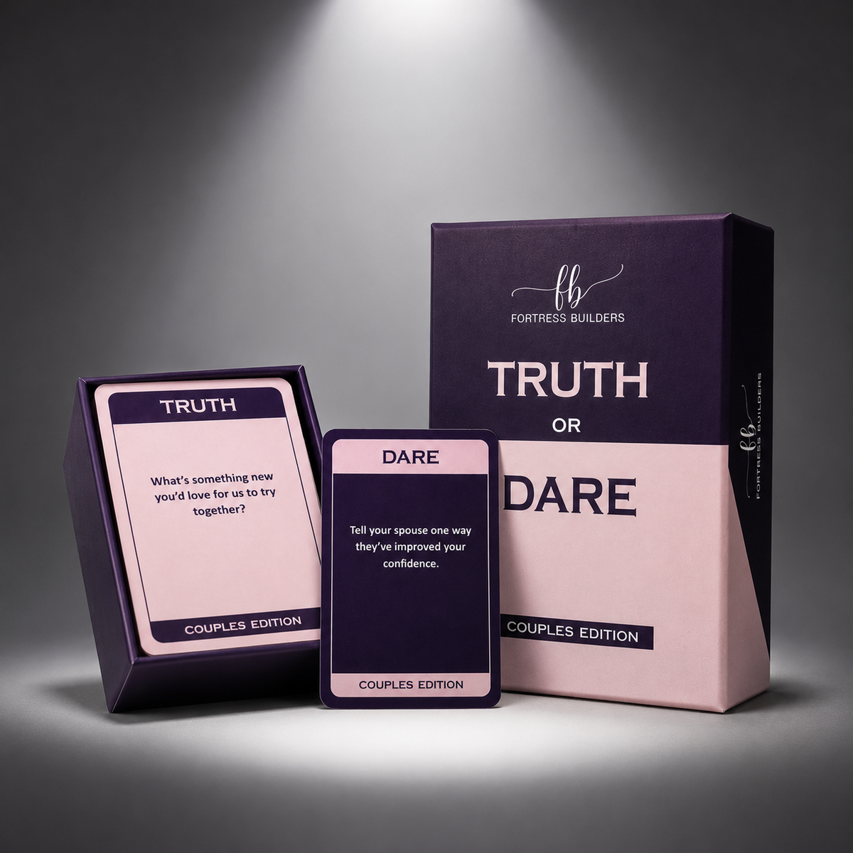 Fortress Builders™ Couples Truth or Dare Game for Married Couples